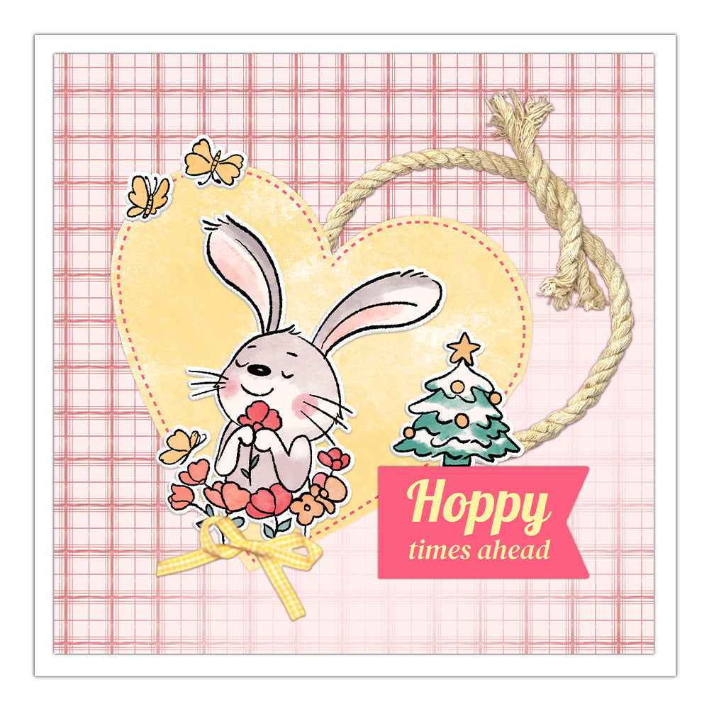 Happy Rabbit Dies & Stamps Set