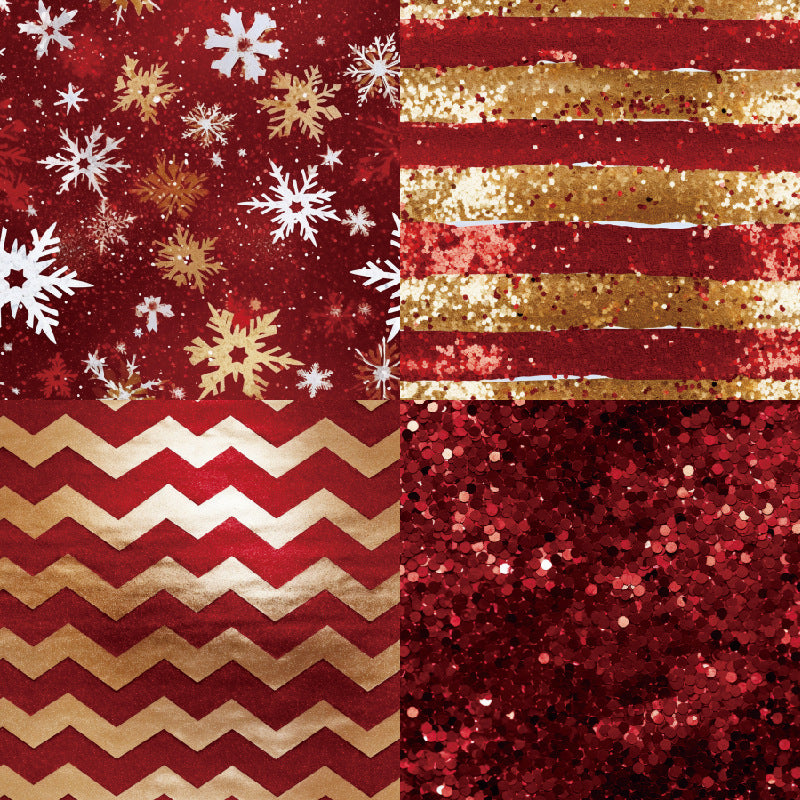 24PCS 6" Sparkle Scrapbook Paper & Cardstock