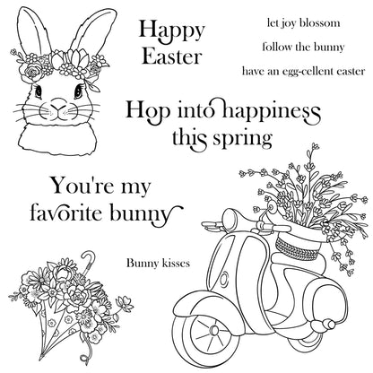 Easter Elements Clear Stamps