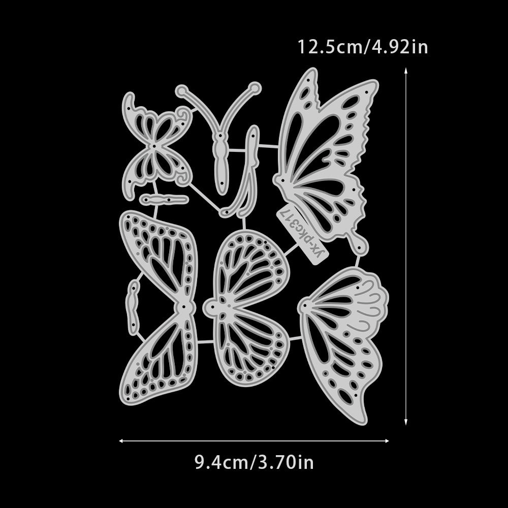 Various Butterflies Metal Cutting Dies