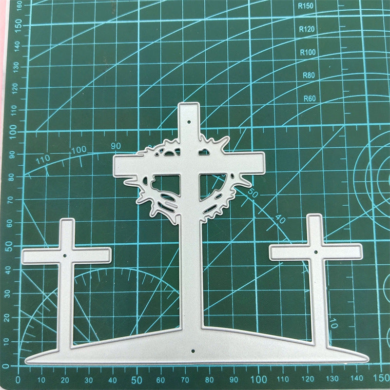 Halloween Cross Grave Metal Cutting Dies
