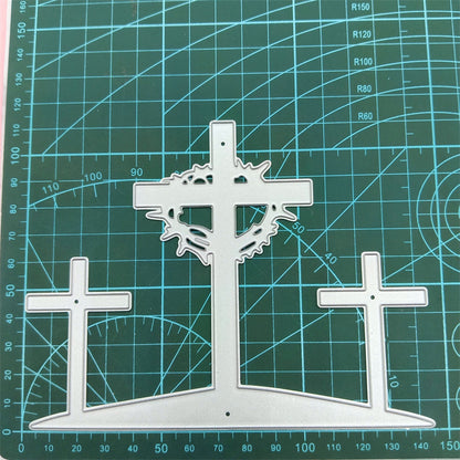 Halloween Cross Grave Metal Cutting Dies