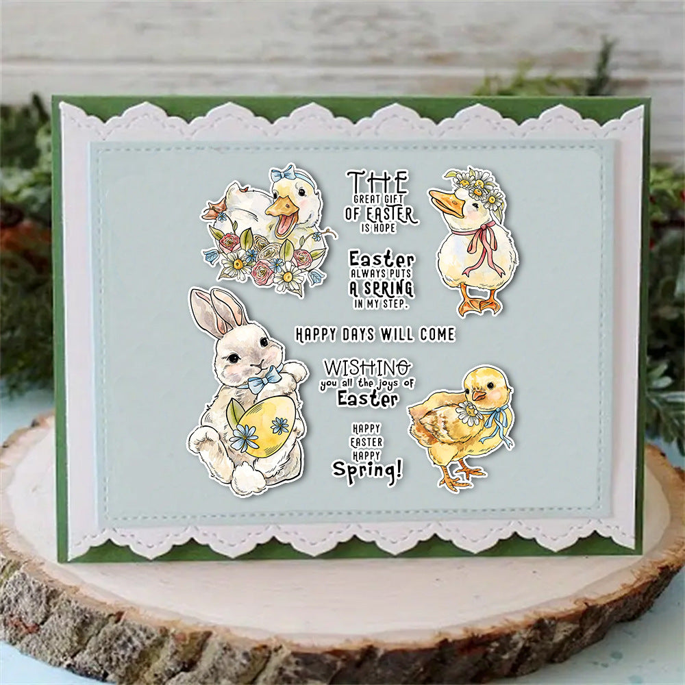 Easter Animals Clear Stamps