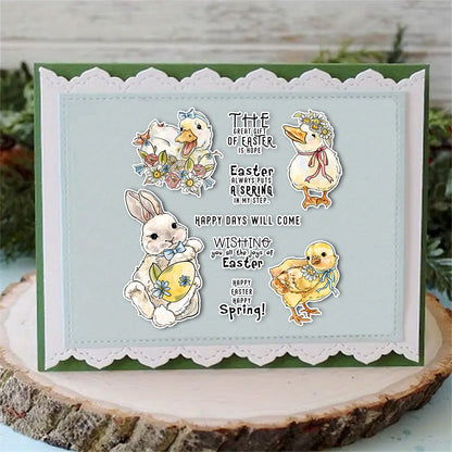 Easter Animals Clear Stamps