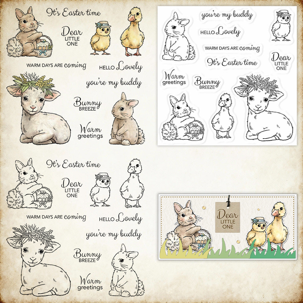 Cute Animals Clear Stamps