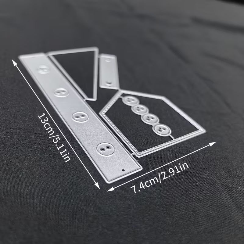 Men's Shirt Pocket Metal Cutting Dies