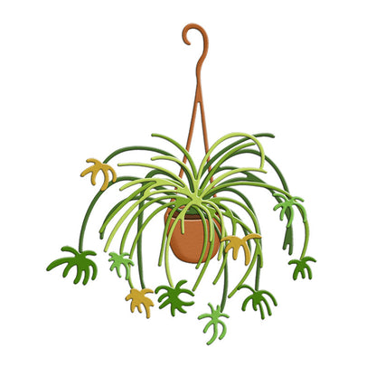 Hanging Basket Flowers Metal Cutting Dies