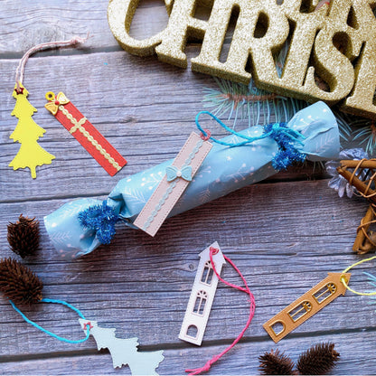 Christmas Bookmarks Metal Cutting Dies