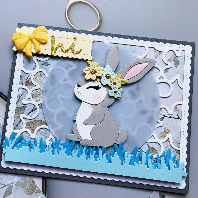 Cute Little Bunny Metal Cutting Dies