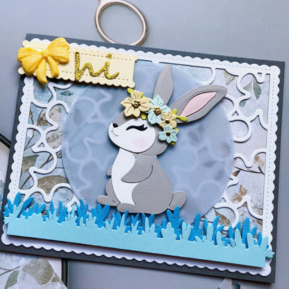Cute Little Bunny Metal Cutting Dies