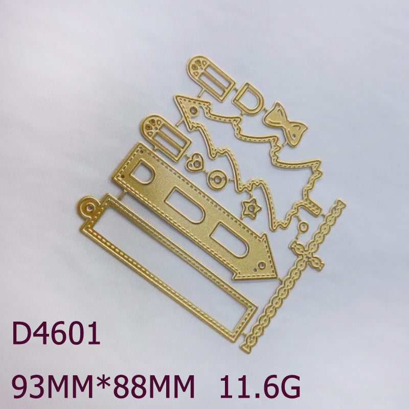 Christmas Bookmarks Metal Cutting Dies