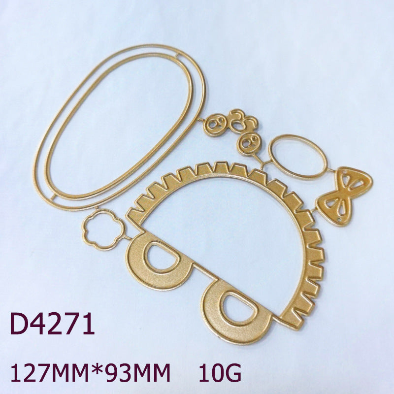 Cute Cartoon Slippers Metal Cutting Dies