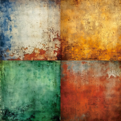 24PCS 6" Patina Scrapbook Paper & Cardstock