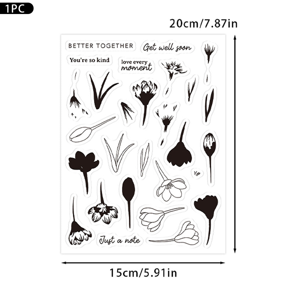 Multicolor Saffron Dies & Stamps Set