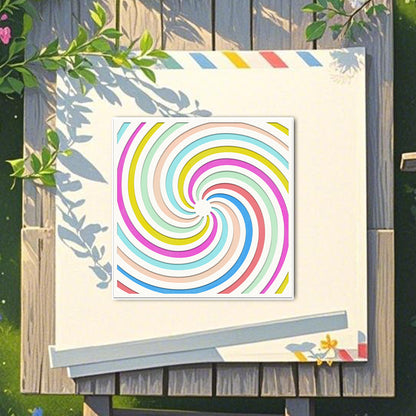 Decorative Rotating Background Frame Cutting Dies