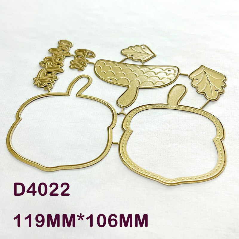 Autumn Decorative Banner Metal Cutting Dies