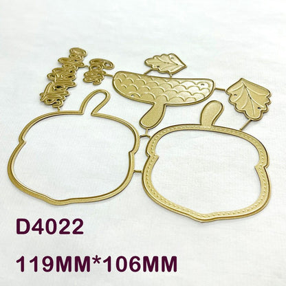 Autumn Decorative Banner Metal Cutting Dies