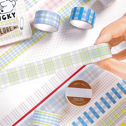 Basic Plaid Decorative Washi Tape