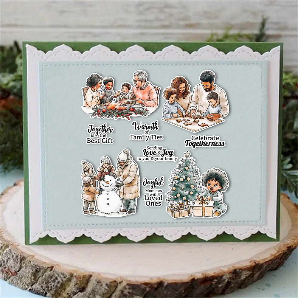Winter Warm Family Clear Stamps