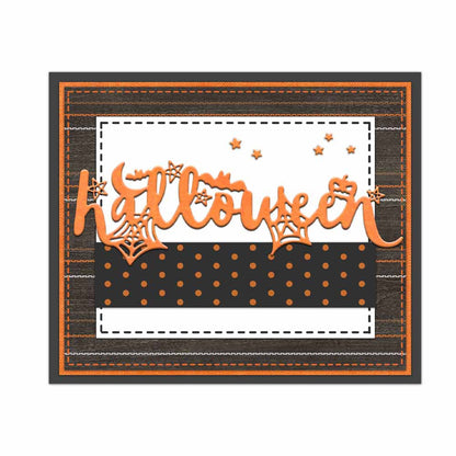Halloween Words Metal Cutting Dies