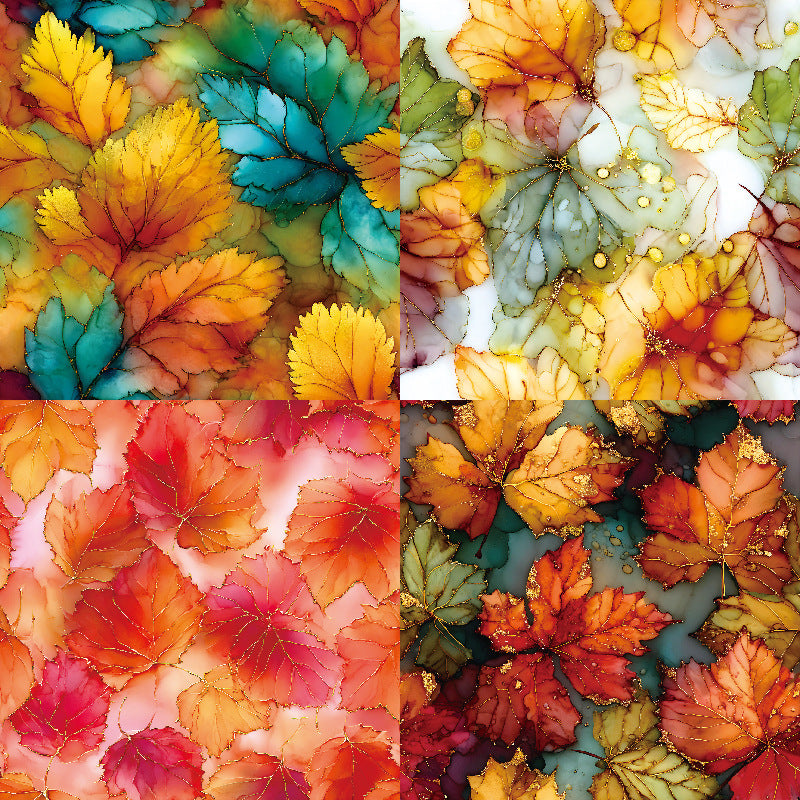 24PCS 6" Maple Scrapbook Paper & Cardstock