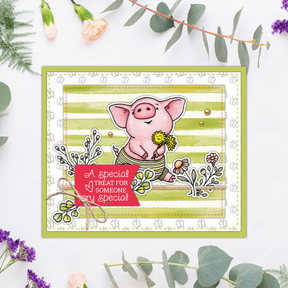 Easter Animal Series Dies & Stamps Set