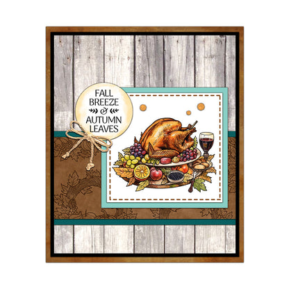 Thanksgiving Turkey Dies & Stamps Set