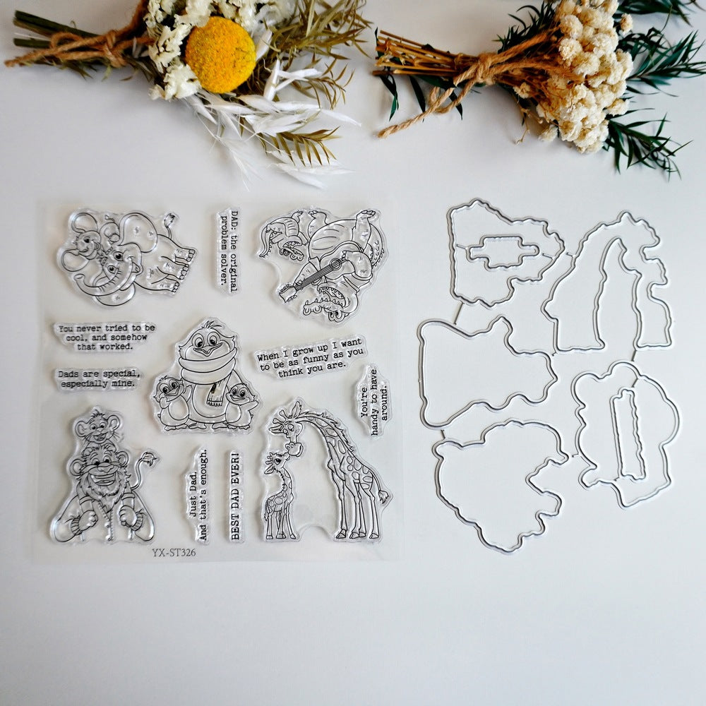 Animal Father's Day Dies & Stamps Set
