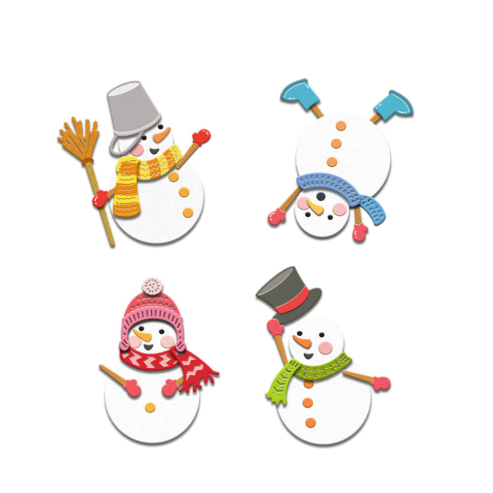 Christmas Snowman Metal Cutting Dies
