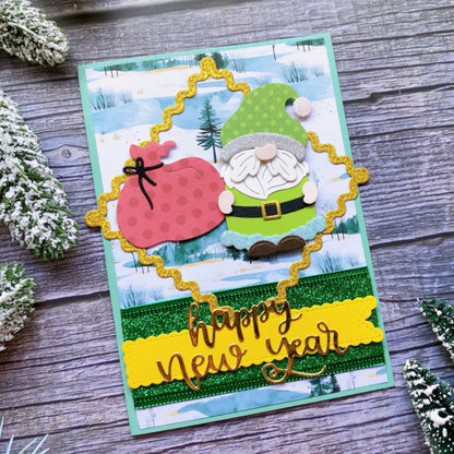 Christmas Gnome Metal Cutting Dies