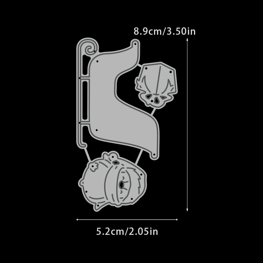 Penguin Sled Metal Cutting Dies