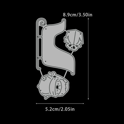 Penguin Sled Metal Cutting Dies