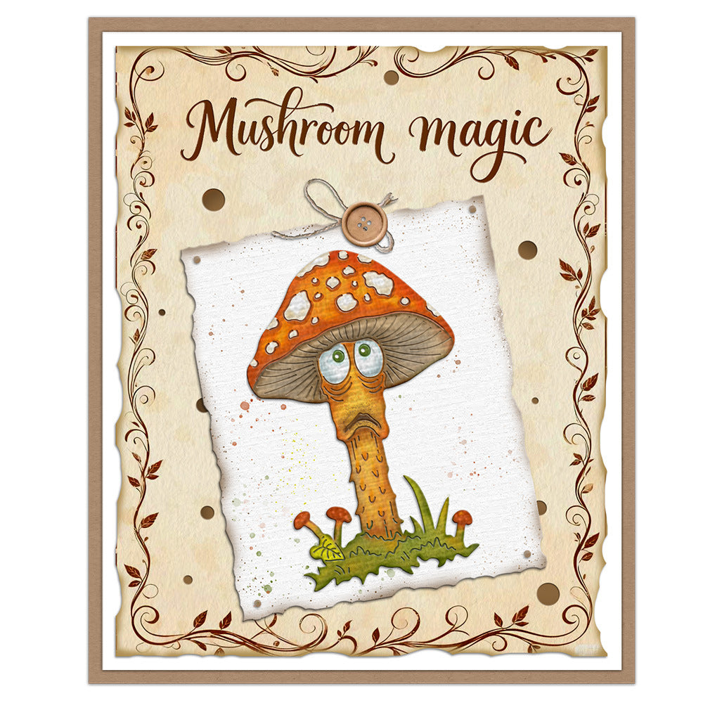 Funny Mushroom Metal Cutting Dies
