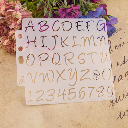 26 Alphabets DIY Hollow Stencil