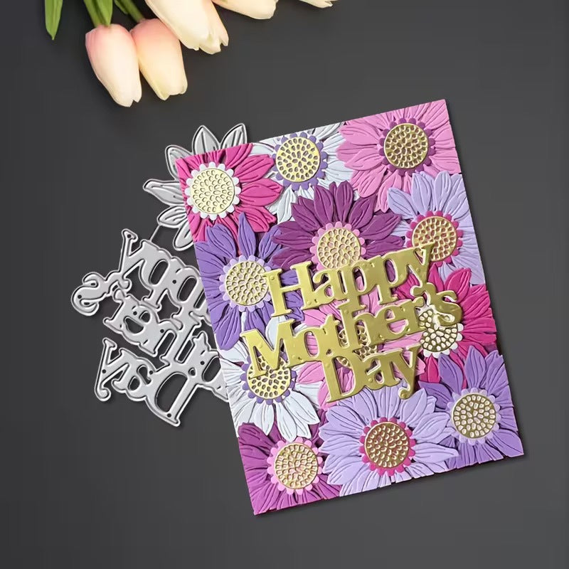 Mother's Day Theme Metal Cutting Dies
