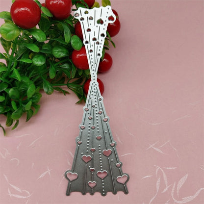 Love Polka Dot Curtains Cutting Dies