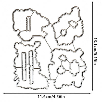 Sunflower Gnome Dies & Stamps Set