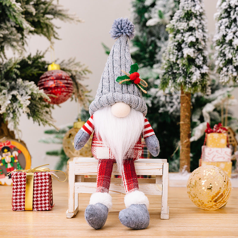 Christmas Faceless Plush Doll Decorations