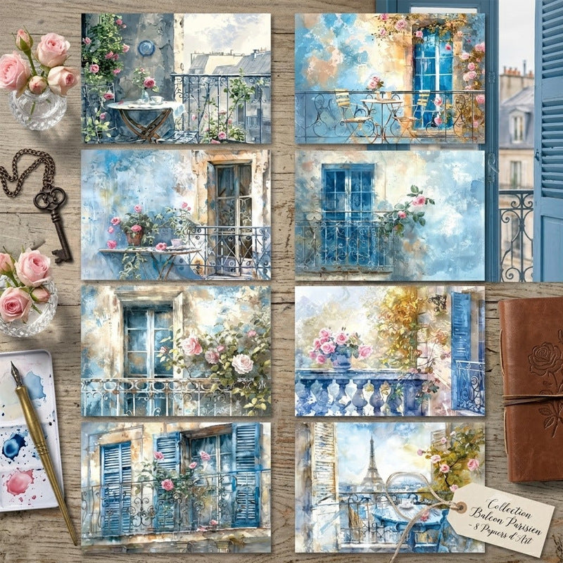 A5 Window Garden Journal Scrapbook Paper