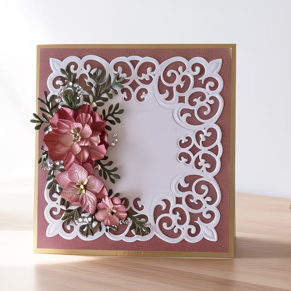 Hollowed-out Flower Border Metal Cutting Dies