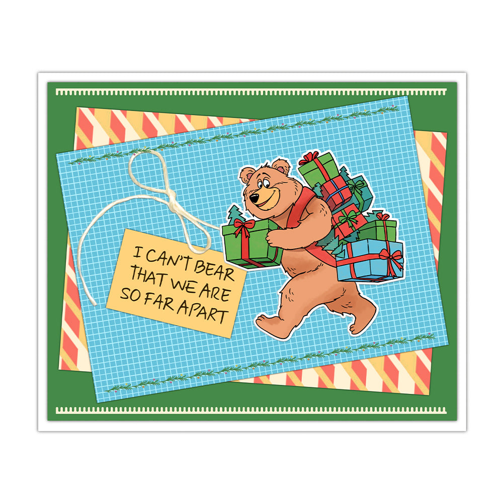Christmas Bears Dies & Stamps Set