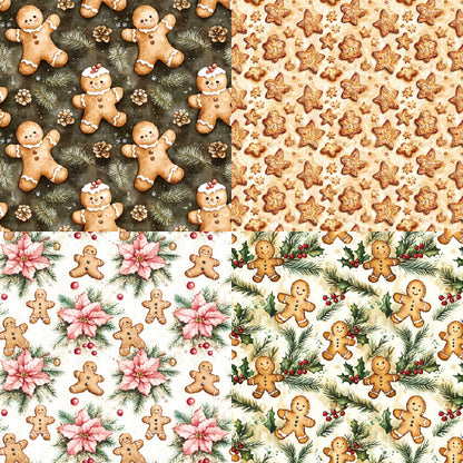 24PCS 6" Biscuit Scrapbook Paper & Cardstock