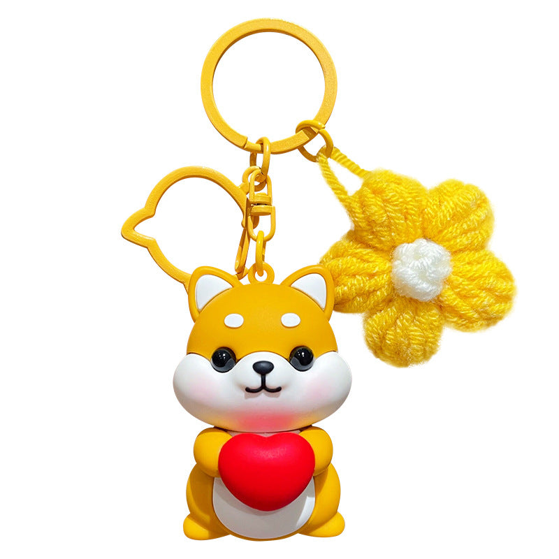 Cute Shiba Inu Doll Keychain