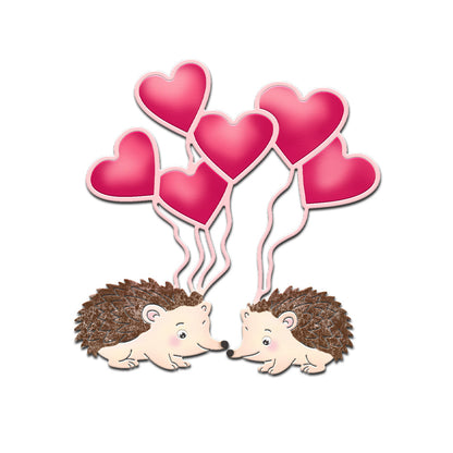 Valentine's Day Little Hedgehog Metal Cutting Dies