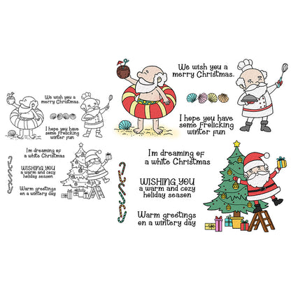 Santa Claus Dies & Stamps Set