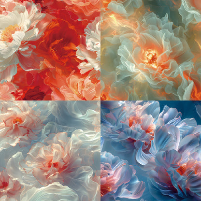 24PCS 6" Blossom Hues Scrapbook Paper & Cardstock