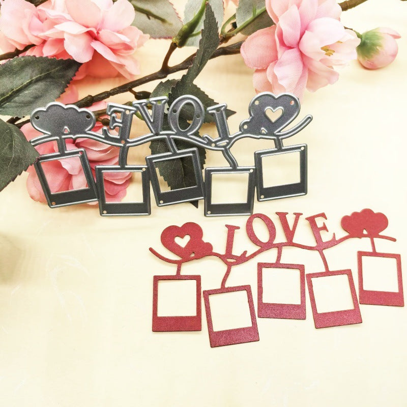 LOVE Photo Frame Metal Cutting Dies