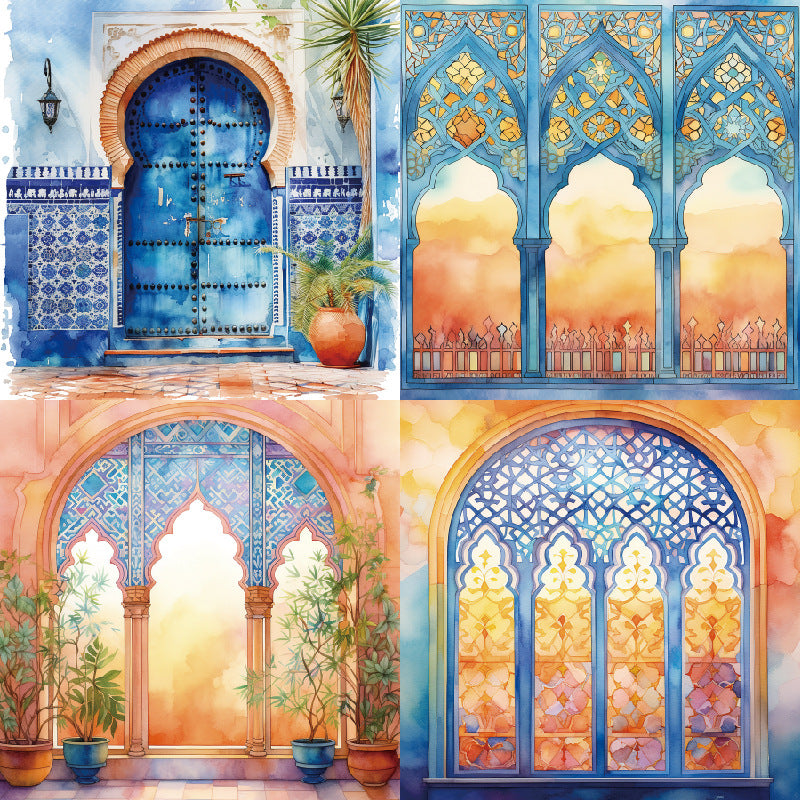 24PCS 6" Arcade Scrapbook Paper & Cardstock