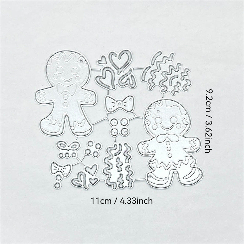 Gingerbread Man Metal Cutting Dies