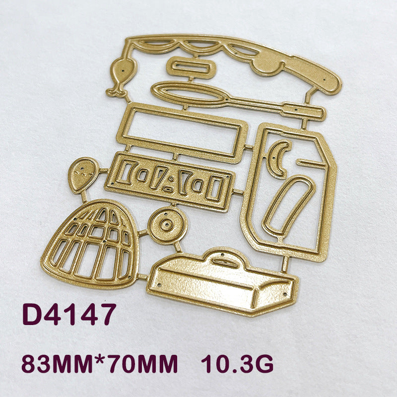 Fishing Sports Car Trip Metal Cutting Dies